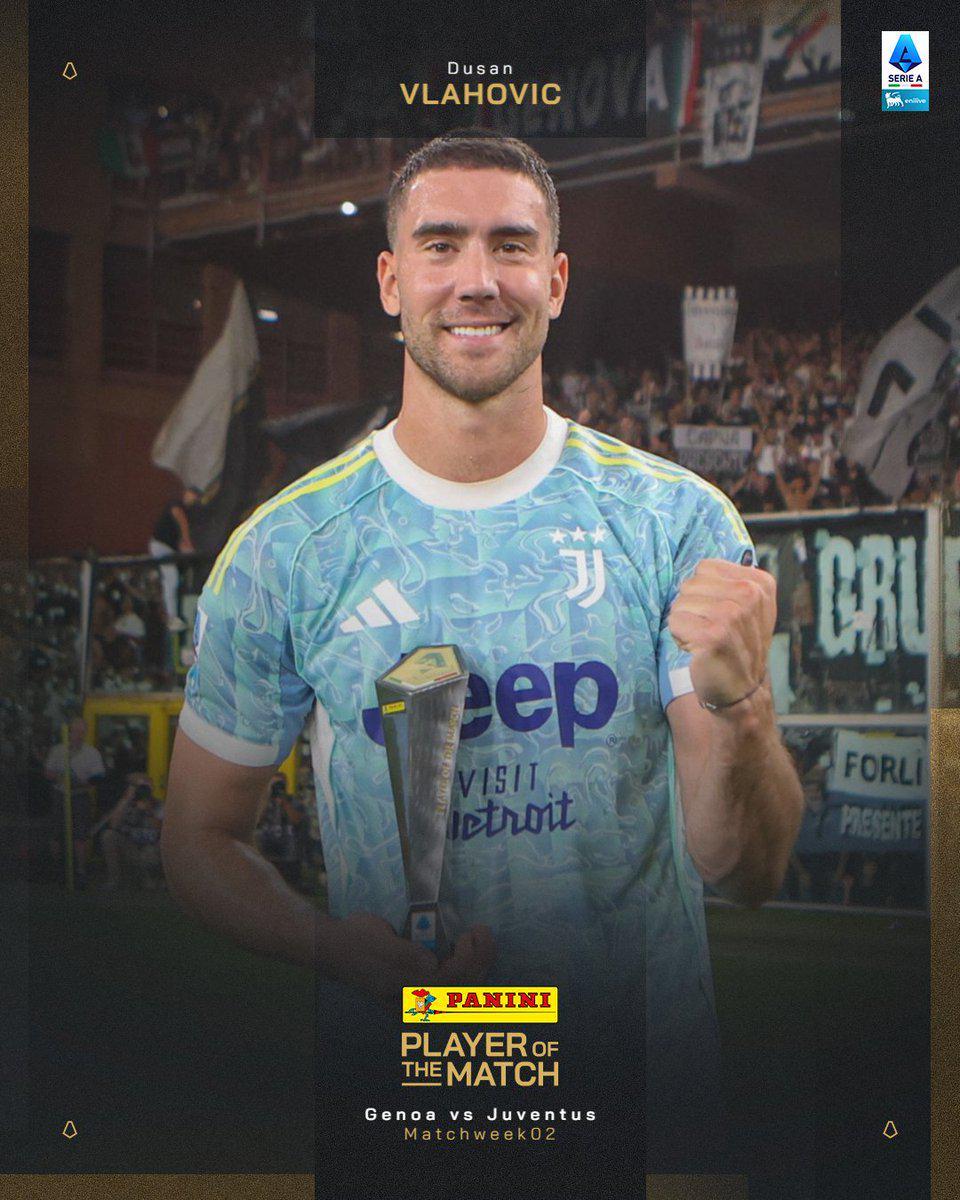 mk体育官网-攻入制胜球,弗拉霍维奇当选热那亚vs尤文全场最佳