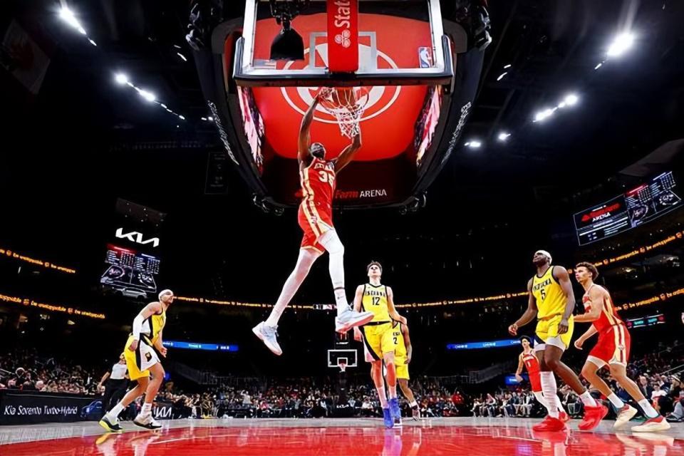 mk体育-在湖人没打出来，但内线新星加盟老鹰后立刻打出了亮眼的表现？